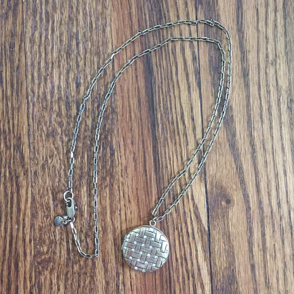 J. CREW Locket Necklace